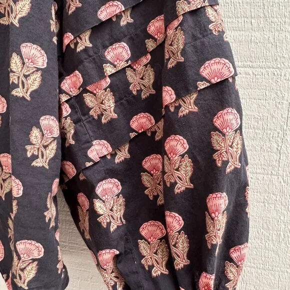 Pink Chicken Ava Top in Navy Floral Drop - Picture 5 of 8